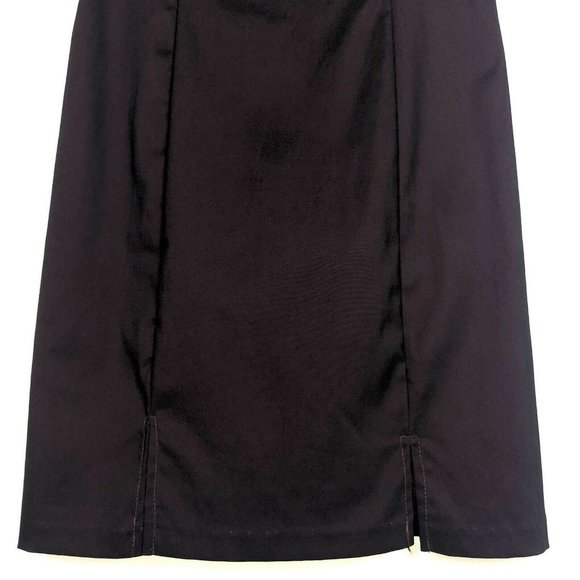 Alyn Paige Burgundy Iridescent Stretch Sheath Mini Dress Size 10 Sleeveless - Picture 4 of 10